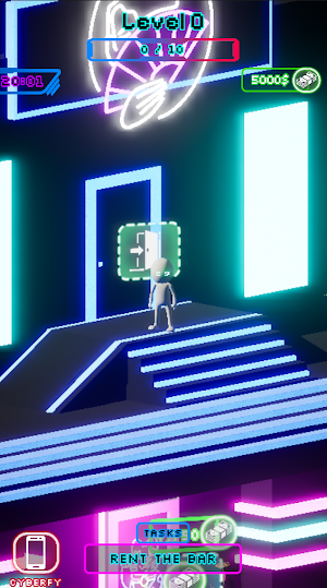 Cyberhustle: Bar Sim & Hacking Screenshot 2