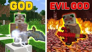 God Skin Mod For Minecraft PE Screenshot 3