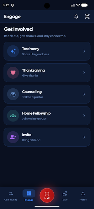 SMHOS Online Church Screenshot 3
