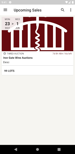 Iron Gate Auctions Screenshot 0
