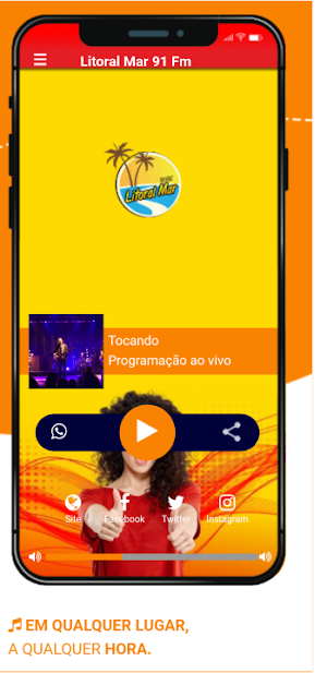 Radio Litoral Mar 91 Fm Screenshot 2