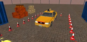 uk taxi parking game 3d Screenshot 2