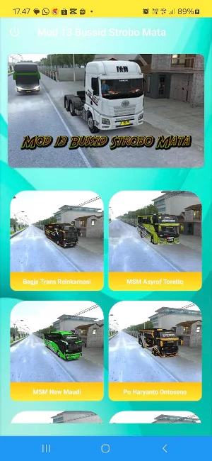 Mod 13 Bussid Strobo Mata Screenshot 0