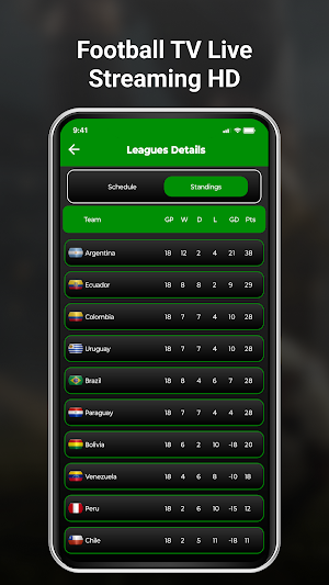 Football Tv Live Hd Stream Screenshot 2