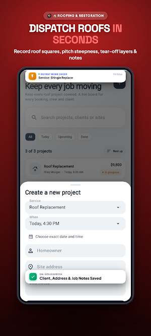 Roofing Business Manager Screenshot 2