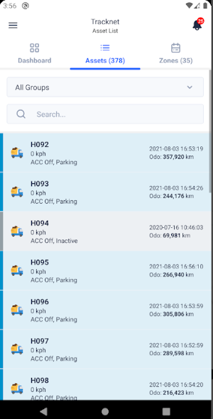 Tracknet GPS Screenshot 1