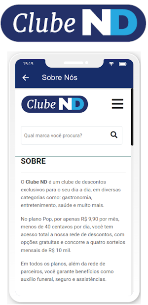 Clube NDmais Screenshot 2