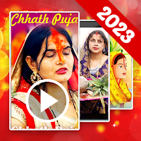 Chatth Pooja Photo Video Maker