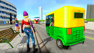 Tuk Tuk Auto Rickshaw Games 3D Screenshot 3
