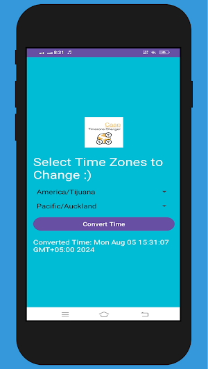 Caap Timezone Changer Screenshot 2