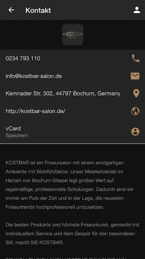 KOSTBAR SALON Screenshot 1
