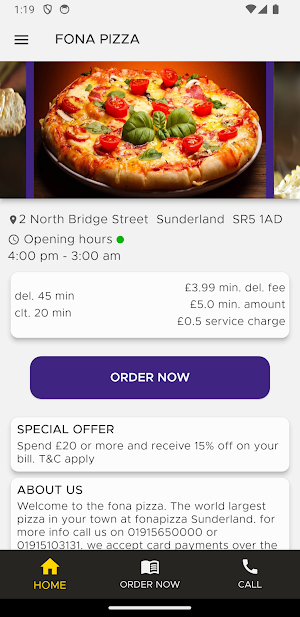 Fona Pizza Screenshot 3