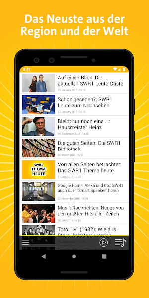 SWR1 Baden-Württemberg Screenshot 2