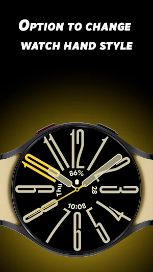 Stretch Analog - Watch face Screenshot 2