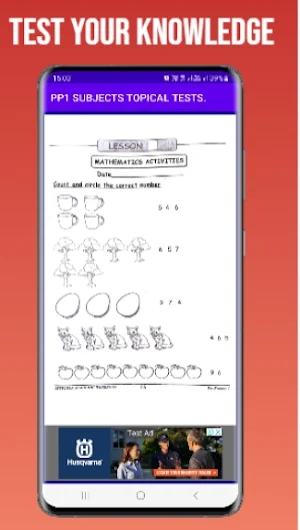 PP1 Subjects Topical Tests Screenshot 1