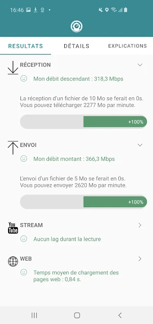 QOSBEE Get the best Carrier Screenshot 2