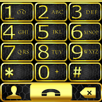 THEME GOLD LEATHER EXDIALER
