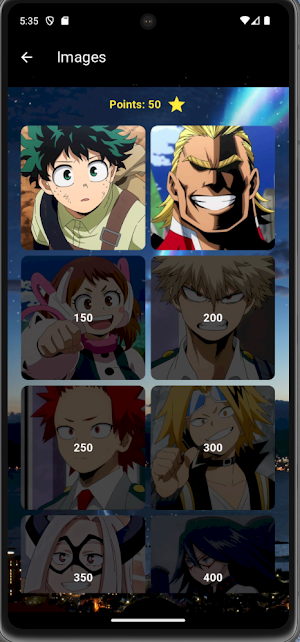 My Hero Academia Puzzle & Quiz Screenshot 3