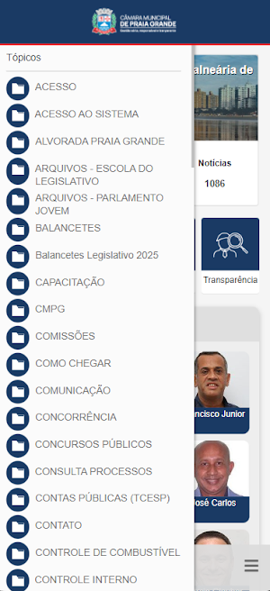 Câmara de Praia Grande screenshot 2