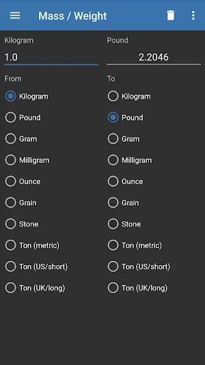 Unit Converter Screenshot 3