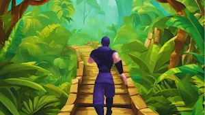 Endless run  jungle escape Screenshot 0