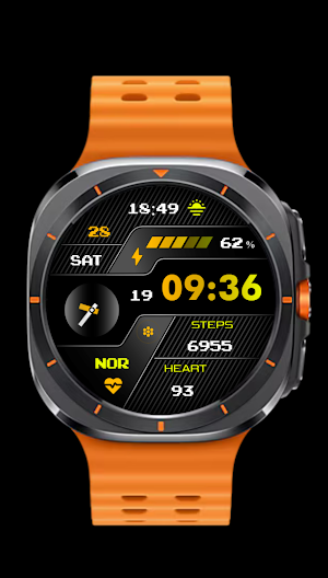 Oled - Digital v4 | watch face Screenshot 2