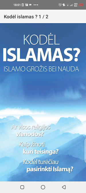 Kodėl islamas? Screenshot 2