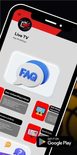 Yassine Live TV App Workflows Screenshot 1