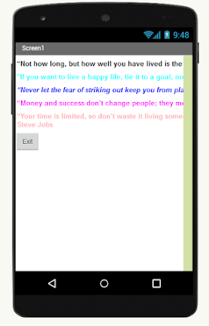 Good Life Quotes Screenshot 1