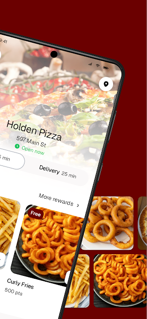 Holden Pizza Screenshot 1