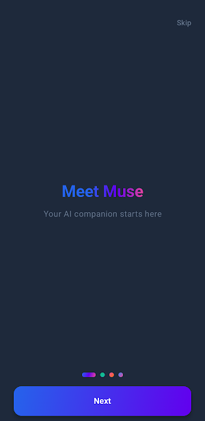 Muse - Your Muse, Your Way. Screenshot 1