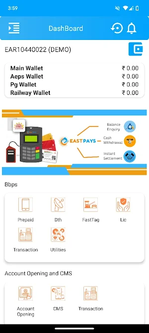 EastPay Screenshot 2