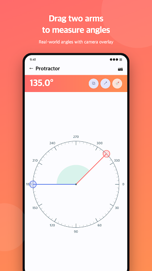 Measure: Ruler, Protractor, AR Screenshot 3