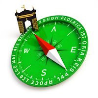 Muslim Times - Qibla Compass