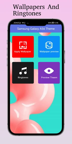 Theme for Samsung Galaxy A56 Screenshot 0