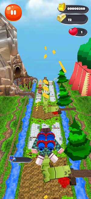 Anime Minicraft Run Screenshot 2