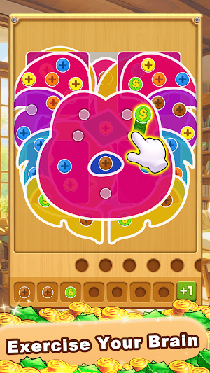 Woody Nut Screw: Jam Puzzle Screenshot 1