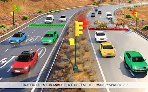 Highway Traffic Control Game Screenshot 1