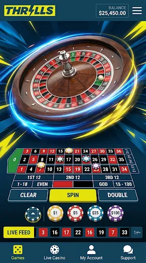 Thrills Casino Screenshot 3