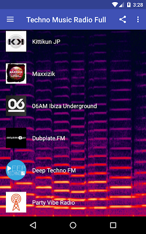 Techno Radio Full - Electronic Screenshot 1