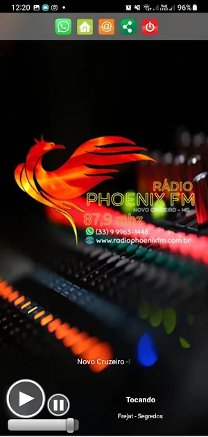 Rádio Phoenix FM Screenshot 0