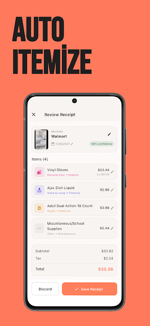 Receipt Scanner: Expenses Screenshot 2