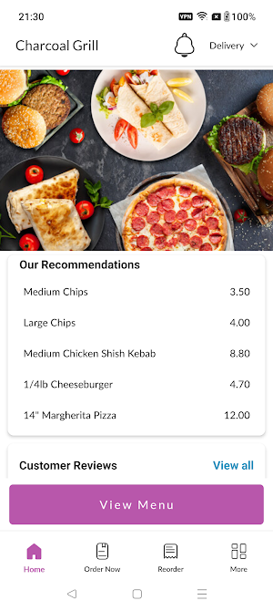 Charcoal Grill Screenshot 1