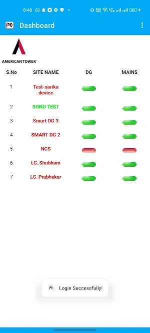 DG Controller Screenshot 1