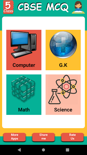 CBSE Class 5 MCQ Screenshot 0