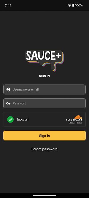 Sauce+ Screenshot 0