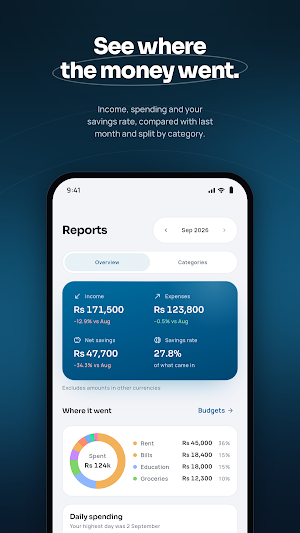 Kifayat: Budget & Expenses Screenshot 3