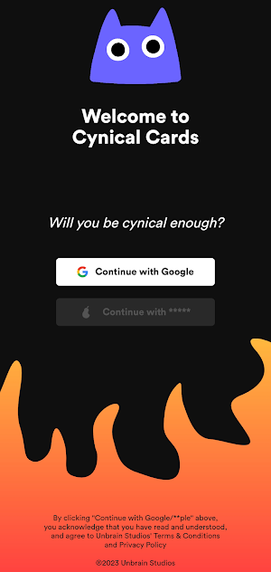 Cynical Cards Screenshot 3