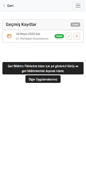 Günlük Ruh Hali Takibi Screenshot 3
