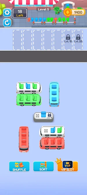 Bus Frenzy : Color Sort Screenshot 3